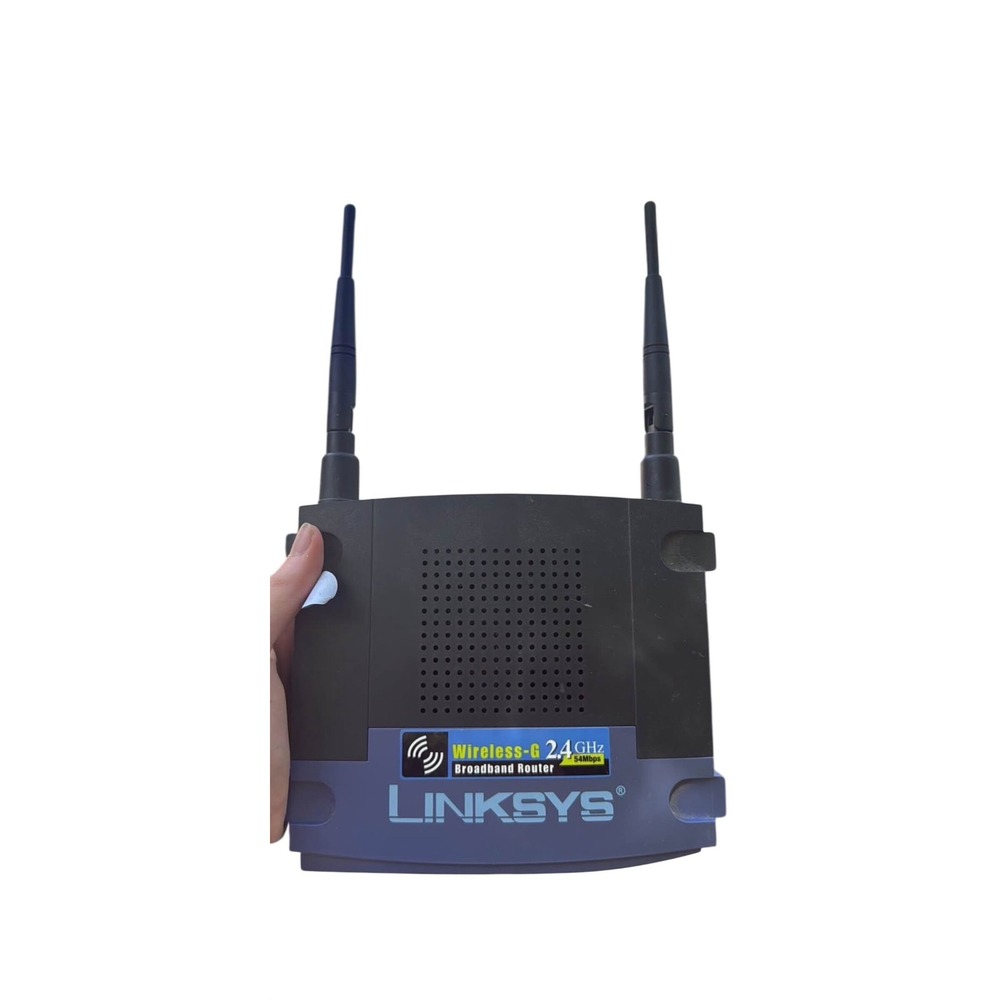 Linksys WRT54G v2.2 Wireless-G Broadband Router 2.4GHz 54Mbps 4-Port Switch Blue